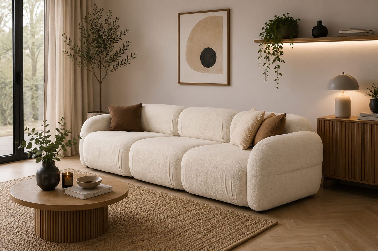 Sofa Nube 3 – nowoczesna elegancja i wyjątkowy komfort