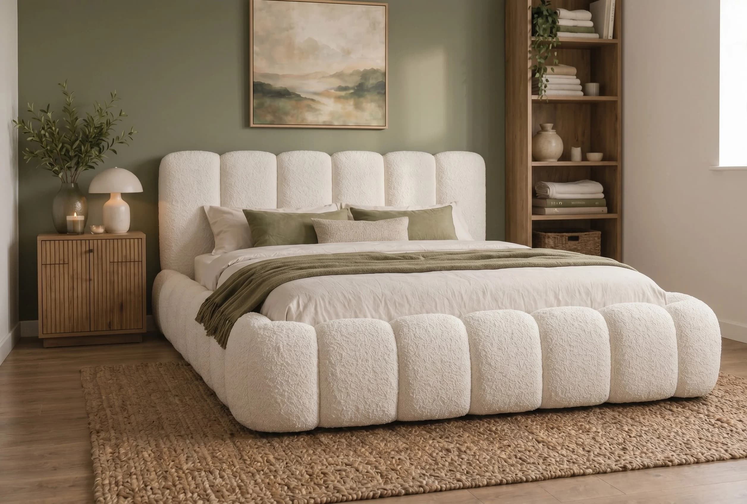 Łóżko tapicerowane Soft 160x200 – tapicerowane łóżko z pojemnikiem